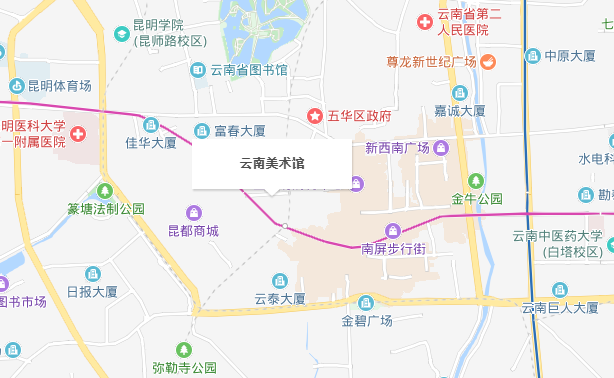 云南美術館屬于哪個省份哪個市？怎么去？