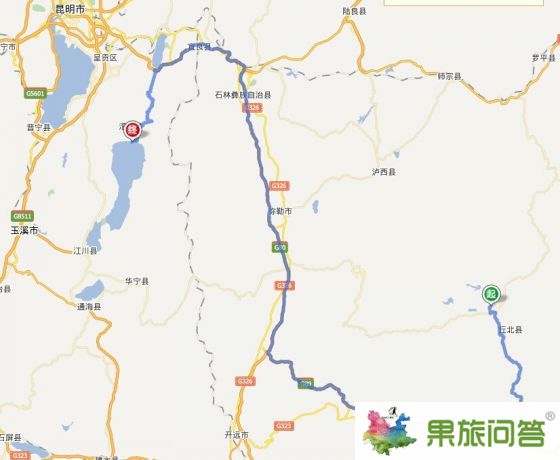 普者黑到撫仙湖有多遠？多少公里？普者黑到撫仙湖汽車