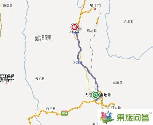 大理到劍川多少公里?怎么走?劍川沙溪古鎮汽車